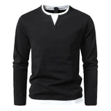 Iván | T-shirt Alwin Premium à manches longues en coton peigné