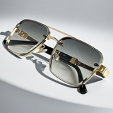 Kyro | Lunettes de soleil aviateur angulaires