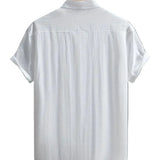 Chemise Décontractée à Manches Courtes
