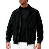Veste en Velours Côtelé pour Homme - Noire