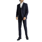Pantalon de costume slim fit - Bleu marine