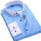 Chemise à Imprimé Marin