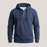 Pull henley en maille gaufrée Fonderie