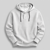 Pull henley en maille gaufrée Fonderie