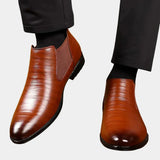 Simon | Bottines en Cuir Élégantes