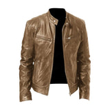 Fabien | Veste en cuir décontractée