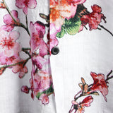 Chemise pour Homme à Manches Courtes avec Motif Floral