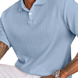 Gianni - polo décontracté avec boutons sur le côté