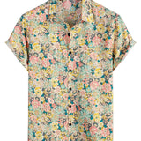Chemise à Manches Courtes en Coton pour Hommes