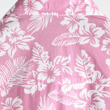 Chemise en Coton d'Été à Manches Courtes pour Hommes en Couleur Rose