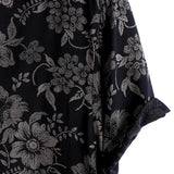 Chemise à Manches Courtes de Style Hawaïen avec Motif Floral pour Hommes, Respirante, Couleur Marine