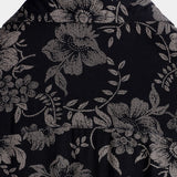 Chemise à Manches Courtes de Style Hawaïen avec Motif Floral pour Hommes, Respirante, Couleur Marine