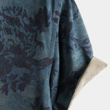 Chemise Boho Vintage à Manches Courtes en Coton avec Motif Floral pour Hommes