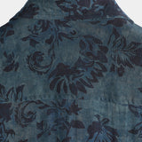 Chemise Boho Vintage à Manches Courtes en Coton avec Motif Floral pour Hommes