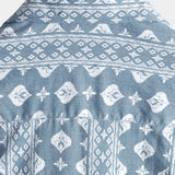 Chemise en Coton Rétro d'Été pour Hommes, Manches Courtes, Rayée