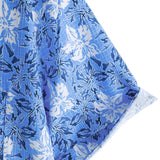 Chemise en Coton à Motif Floral Tropical pour Hommes à Manches Courtes