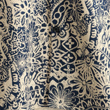 Chemise Vintage en Coton avec Bouton et Motif Floral Rétro Paisley pour Hommes à Manches Courtes
