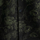 Chemise Hawaïenne à Manches Courtes avec Imprimé Fleurs Rétro pour Hommes