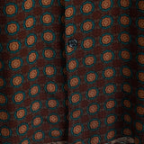 Chemise en Coton d'Été Décontractée Vintage à Manches Courtes pour Hommes