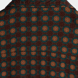 Chemise en Coton d'Été Décontractée Vintage à Manches Courtes pour Hommes