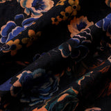 Chemise à Manches Courtes en Coton de Style Boho avec Motif Floral pour Hommes