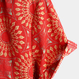 Chemise Hawaïenne en Coton Boho Vintage pour Homme à Manches Courtes des Années 70.