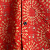 Chemise Hawaïenne en Coton Boho Vintage pour Homme à Manches Courtes des Années 70.