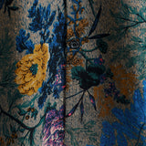 Chemise Homme à Manches Courtes en Coton de Style Rétro avec Motif Floral, Respirante