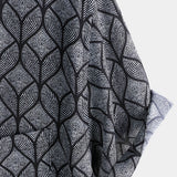 Chemise à Manches Courtes en Coton avec Poche au Motif Géométrique Rétro pour Hommes