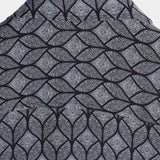 Chemise à Manches Courtes en Coton avec Poche au Motif Géométrique Rétro pour Hommes