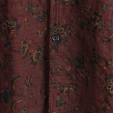 Chemise en Coton à Fleurs Rétro Boho pour Hommes
