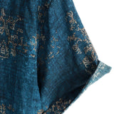 Chemise pour Homme en Coton à Manches Courtes pour l'Été