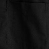 Chemise à Manches Courtes en Coton avec Poches sur la Poitrine en Couleur Unie pour Hommes