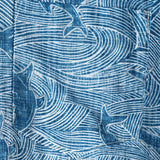 Chemise à Manches Courtes en Coton de Style Hawaïen pour Hommes pour l'Été Ocean Shark