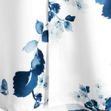 Chemise d'Été Masculine à Motif Floral en Coton à Manches Courtes