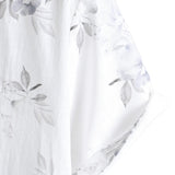 Chemise à Manches Courtes avec Motif Floral pour Hommes