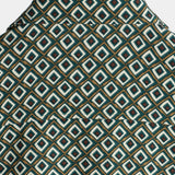 Chemise Casual à Manches Courtes avec Motif Géométrique pour Hommes