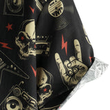 Chemise Hawaïenne en Coton Style Punk Rock pour Hommes