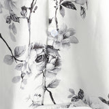 Chemise Hawaïenne Blanche en Coton pour Hommes