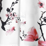 Chemise d'Été à Manches Courtes avec des Fleurs Roses pour Hommes