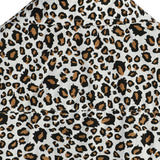 Chemise à Manches Courtes avec Motif Léopard pour Hommes