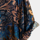 Chemise en coton à manches courtes de style rétro pour hommes