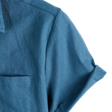 Chemise Casual à Manches Courtes en Coton pour Hommes