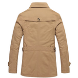 Manteau Trench Élégant Avec Doublure
