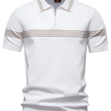 T-shirt Polo Rayé