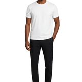 T-shirt Slim-Fit Blanc pour Hommes