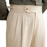 Pantalon en Lin Bali
