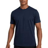 T-Shirt Slim-Fit Homme en Couleur Bleu Marine