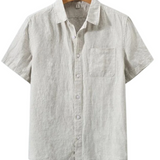 Chemise en Lin Santorin