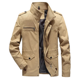 Veste Cargo Élégante en Coton